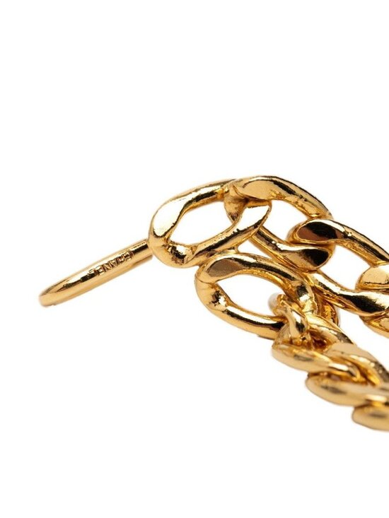 Chanel CC Logo Rue Cambon Chain Belt Gold Plated